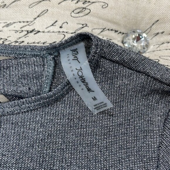 Betsey Johnson Gray Long Sleeve Crew Neck Sweater - Picture 2 of 11